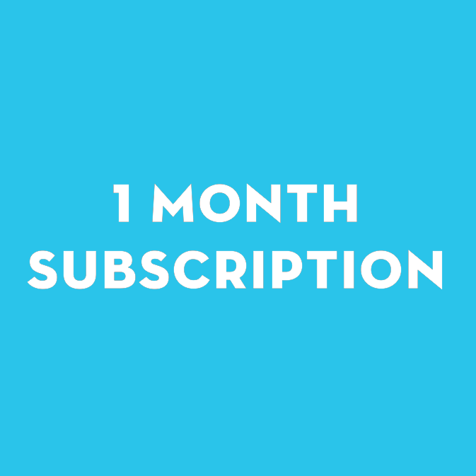 1 Month Membership